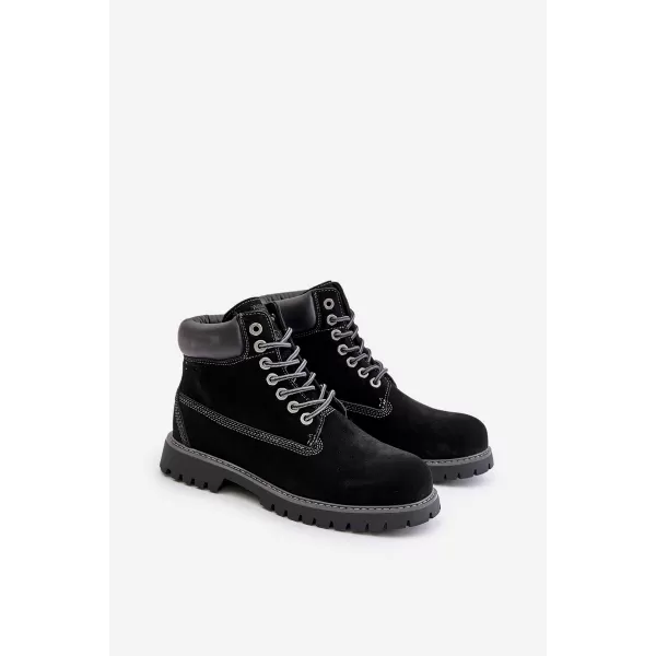  Pánské boty BIG STAR OO174138 BLACK 