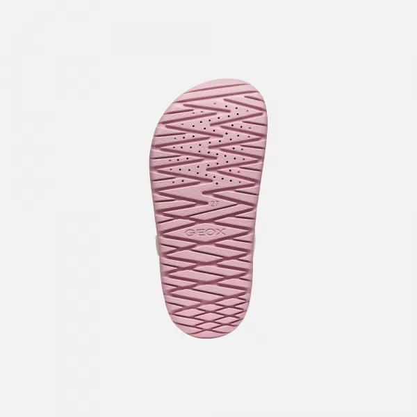  Dívčí sandály GEOX SANDAL FUSBETTO J35HQA000BCC0653 BÍLÁ 