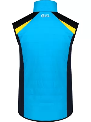Pánská sportovní vesta NORDBLANC CREVICE NBWJM8331 ZÁŘIVĚ MODRÁ