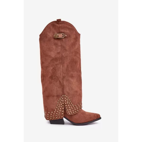  Dámské kozačky BOTO IVELIRI 35105 CAMEL 