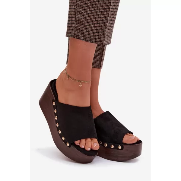  Dámské nazouváky BOTO HELIVINA 41628 BLACK 