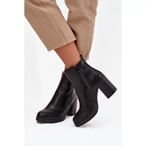  Dámské kozačky BOTO RYSELLE 40501 BLACK 