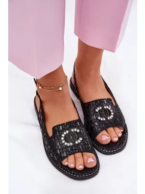 Dámské sandály S.BARSKI KV51-096 BLACK