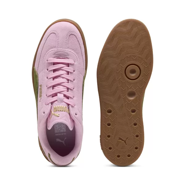  Boty PUMA CLUB II ERA SUEDE 400717_31 PINK SHIMMER/OLIVE GREEN 