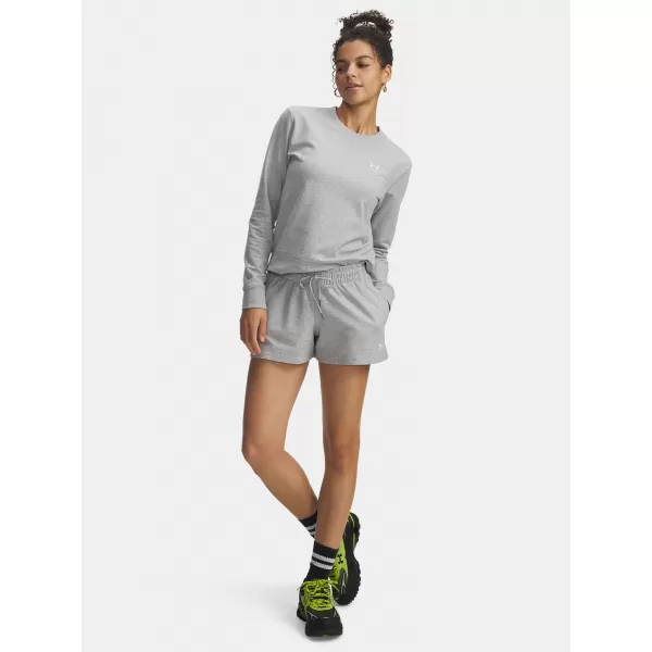  Dámské kraťasy UNDER ARMOUR UA SPORT TERRY SHORT 6011022-011 ŠEDÁ 