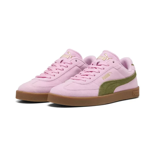  Boty PUMA CLUB II ERA SUEDE 400717_31 PINK SHIMMER/OLIVE GREEN 