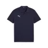 Pánské triko s límečkem PUMA TEAMGOAL CASUALS POLO 658605_06 PUMA NAVY/PUMA WHITE