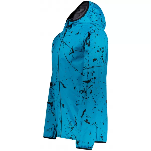  Pánská softshellová bunda premium ALTISPORT VOJ/ALM034JACK01 EMERALD 