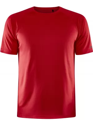 Pánské sportovní tričko CRAFT Corp. CORE Unify Training Tee M JASNĚ ČERVENÁ