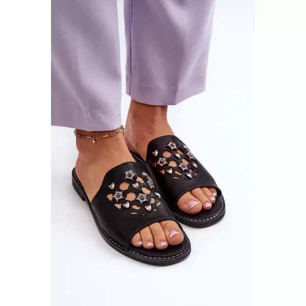  Dámské sandály S.BARSKI KV27-063 BLACK 