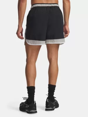 Pánské kraťasy UNDER ARMOUR UA ICON WOVEN TRACK SHORTS 6009350-001 ČERNÁ