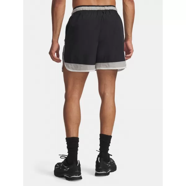  Pánské kraťasy UNDER ARMOUR UA ICON WOVEN TRACK SHORTS 6009350-001 ČERNÁ 