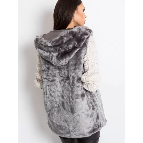  Dámská vesta WOOL FASHION ITALIA AT-KZ-05201.95P GRAY 
