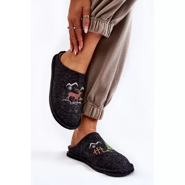  Dámské pantofle BIG STAR KK276018 BLACK/BEIGE 