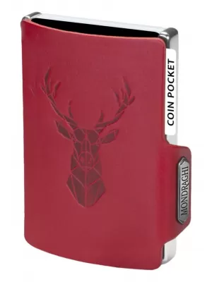 Peněženka MONDRAGHI Silhouette Modern Deer RED