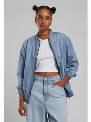 Dámská bunda URBAN CLASSICS TB7131 NEW LIGHT BLUE DIRTY WASHED