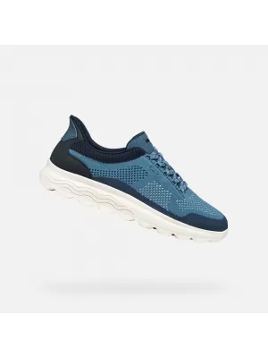 Pánské tenisky GEOX SPHERICA PLUS G014666 MODRÁ