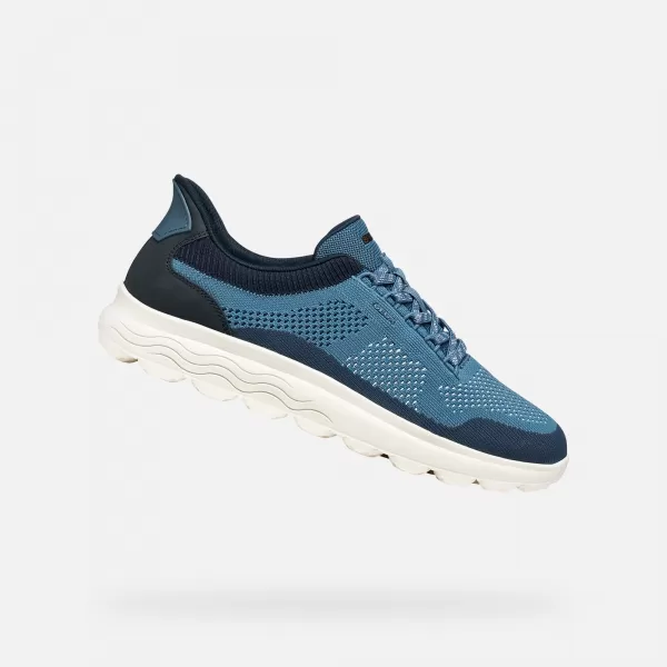  Pánské tenisky GEOX SPHERICA PLUS G014666 MODRÁ 