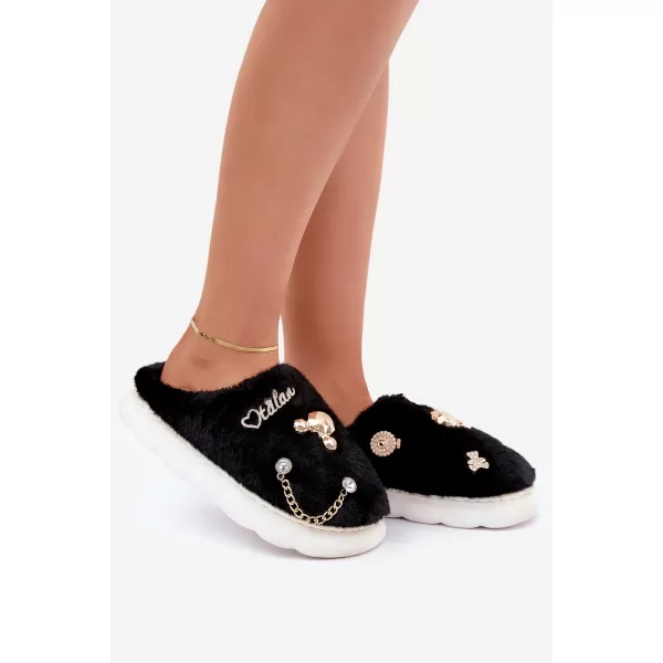  Dámské pantofle BOTO IVELFEDI 35011 BLACK 