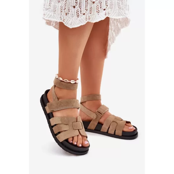  Dámské sandály BOTO VALPERA 37804 KHAKI 