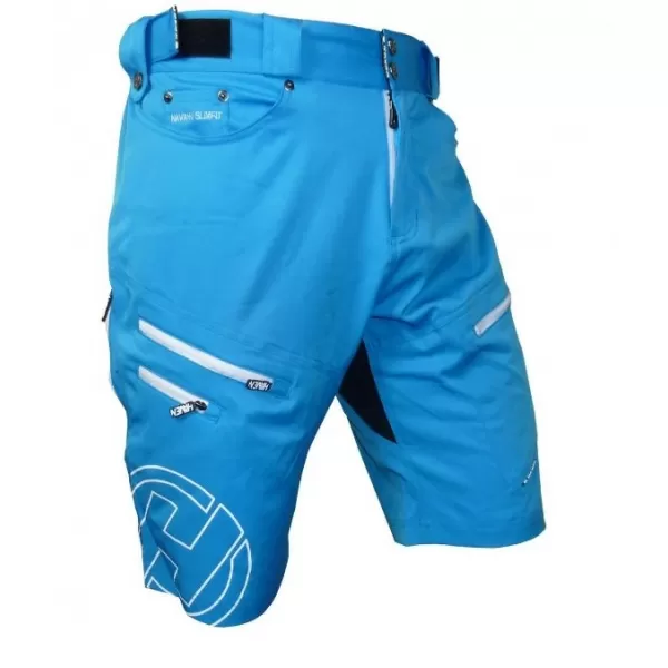  Pánské kraťasy HAVEN NAVAHO SLIMFIT CYKLOVLOŽKOU MODRÁ 