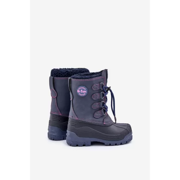  Dětské sněhule LEE COOPER LCJ-24-44-2843K NAVY 