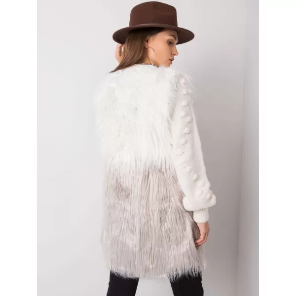  Dámská vesta WOOL FASHION ITALIA AT-KZ-04201.97P ECRU 