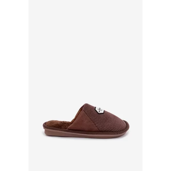  Pánské pantofle BOTO PRESINE 40744 BROWN 