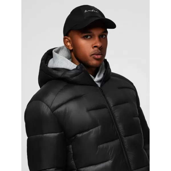  Pánská bunda OMBRE OM-JAHP-0235 BLACK 