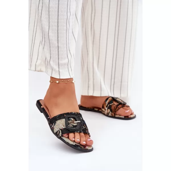  Dámské pantofle BOTO CLARIOLA 37411 BLACK 