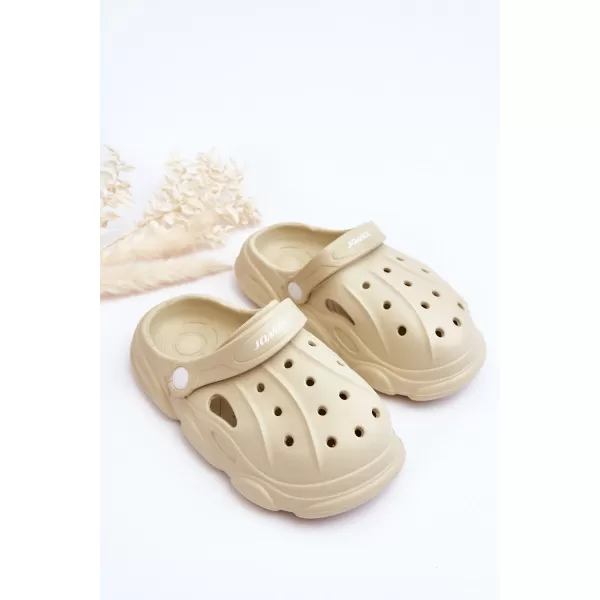  Dětské pantofle BOTO CLOUDY 26190 BEIGE 