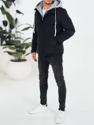 Pánská bunda DSTREET TMAVĚ MODRÁ