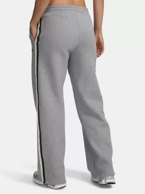 Dámské sportovní kalhoty UNDER ARMOUR ICON HWT FLC PUDDLE PANT 6004851-011 ŠEDÁ