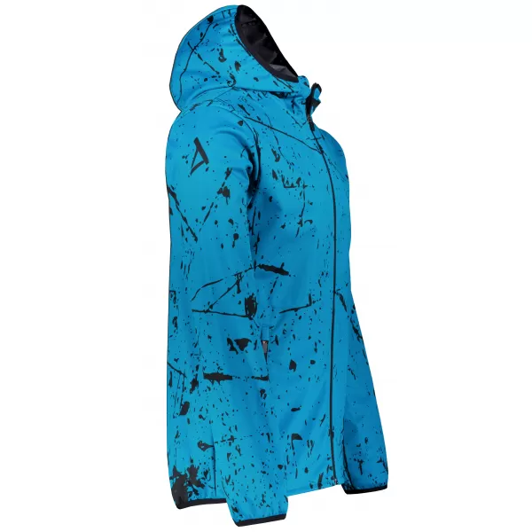  Pánská softshellová bunda premium ALTISPORT VOJ/ALM034JACK01 EMERALD 