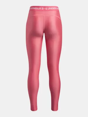 Dívčí legíny UNDER ARMOUR HEATGEAR LEGGING 6009975-600 RŮŽOVÁ