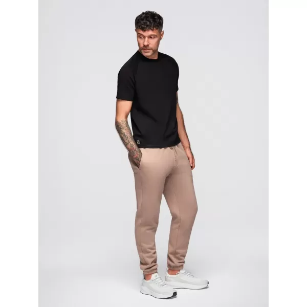  Pánské triko OMBRE OM-TSCT-0240 BLACK 