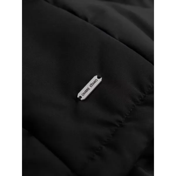  Pánská bunda OMBRE OM-JAHP-0237 BLACK 