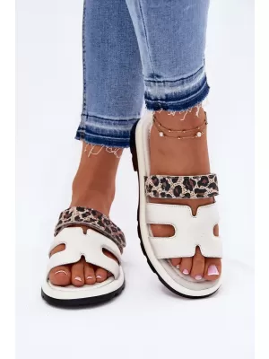 Dámské pantofle VINCEZA 66769 BEIGE