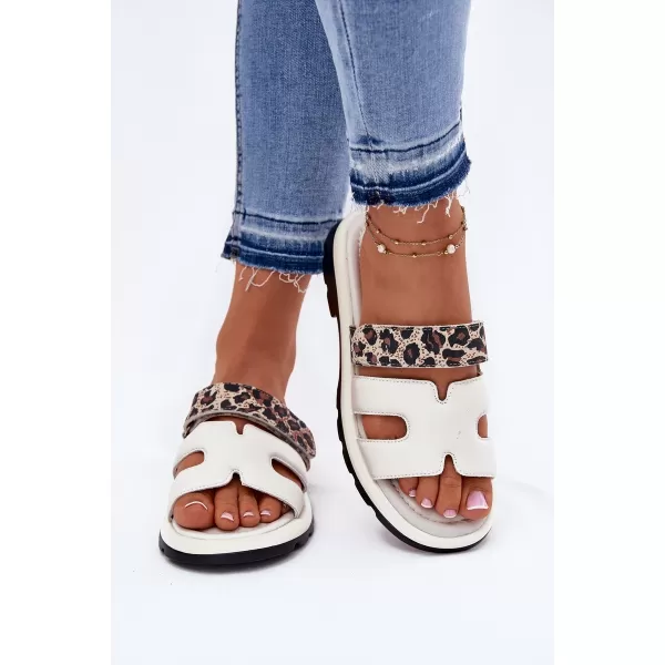  Dámské pantofle VINCEZA 66769 BEIGE 