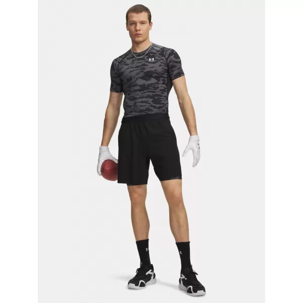  Pánské kraťasy UNDER ARMOUR HG PRINTED LNG SHORT 6009658-001 ČERNÁ 