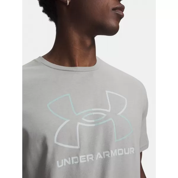  Pánské triko UNDER ARMOUR UA GL FOUNDATION UPDATE SS 1382915-069 ŠEDÁ 