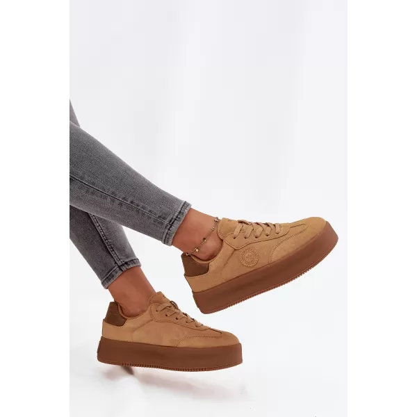  Dámské tenisky BIG STAR SS274762 BROWN/BEIGE 