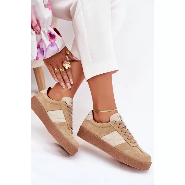  Dámské tenisky LOPEZ JUST DARE SS2D4022 BEIGE 
