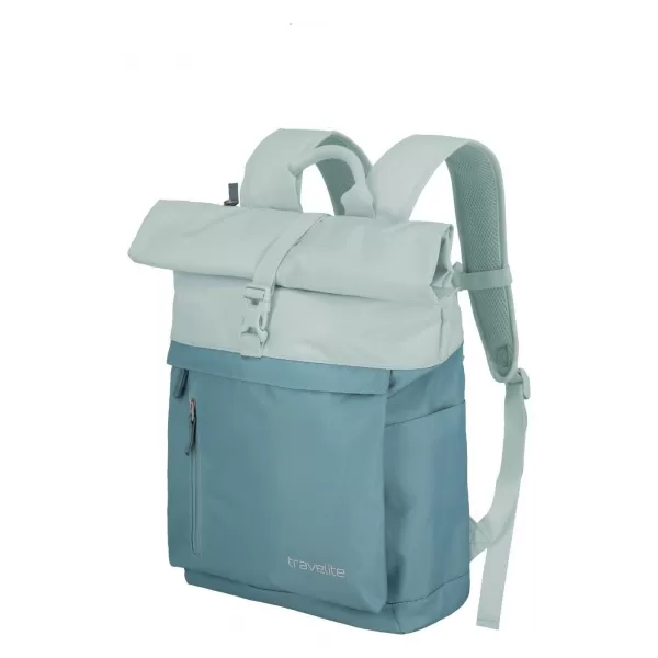  Batoh Travelite Basics Rollup Backpack ICE BLUE 