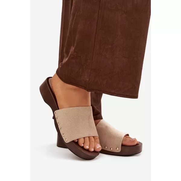  Dámské pantofle BOTO FERINNA 41222 KHAKI 