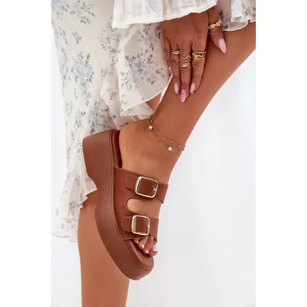  Dámské pantofle BOTO NITARELIA 37525 CAMEL 