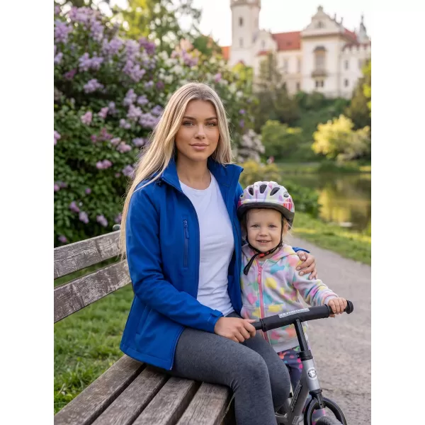  Dámská softshellová bunda ALTISPORT NoPrint NP/ALW945 KRÁLOVSKY MODRÁ 