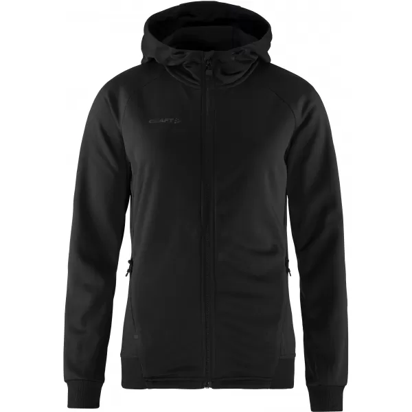  Dámská bunda s kapucí CRAFT Corp. ADV Unify Hoodie Jacket W ČERNÁ 