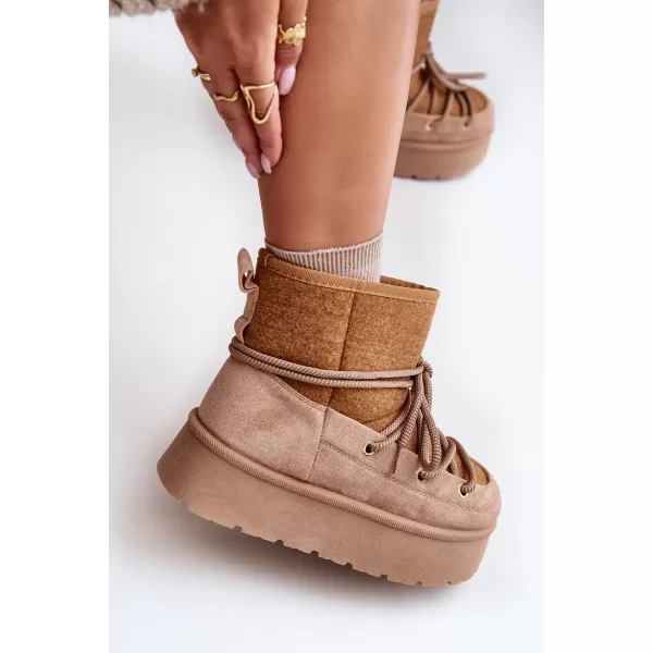  Dámské sněhule BOTO MAVORA 34284 KHAKI 