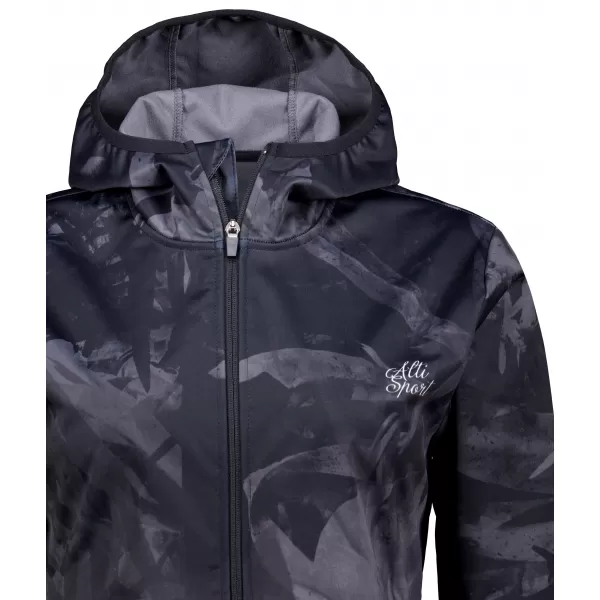  Dámská softshellová bunda premium ALTISPORT VOJ/ALW096JACK01 ČERNÁ 